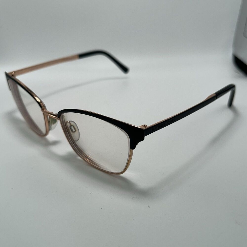 MICHAEL KORS MK3012 ADRIANNA IV 1113 BLACK GOLD AUTHENTIC EYEGLASS Frames 51-17